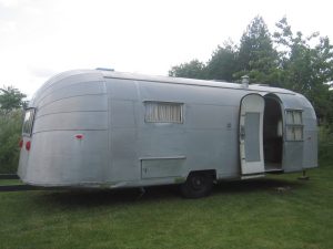 polissage d'un airstream-avant