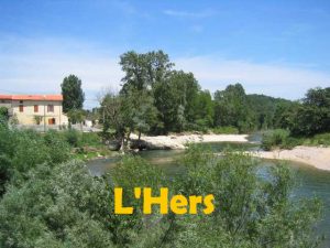 riviere de l'hers - the Hers river to swin